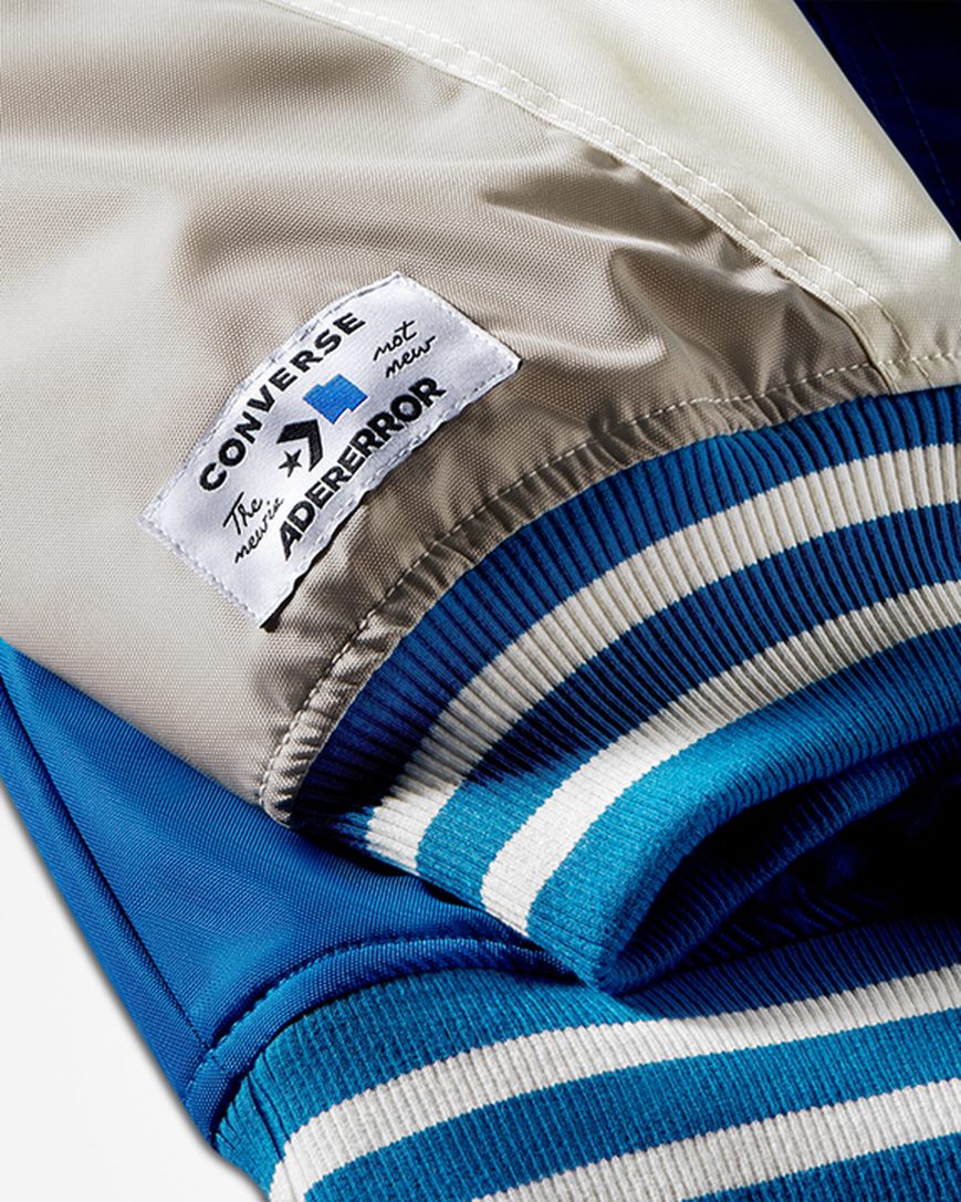 Men's Converse x ADER ERROR SHAPES Varsity Jackets Blue | AU 86143R